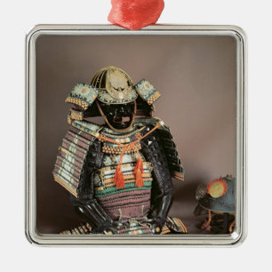 武士の装甲、室町時代c.1384 メタルオーナメント