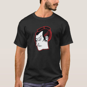 武士の赤 Tシャツ