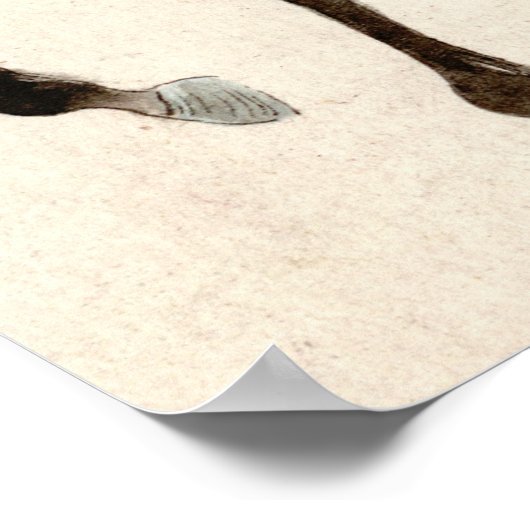 武士の馬上1878年 ポスター (角)