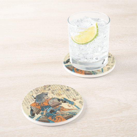 武士のOrenjiのコースター コースター (側面)