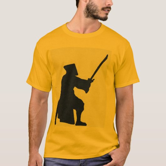 武士のsillouette tシャツ (正面)