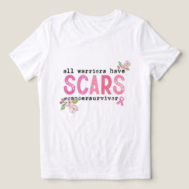 武士は皆傷跡あり#cancersurvivor トライブレンドTシャツ