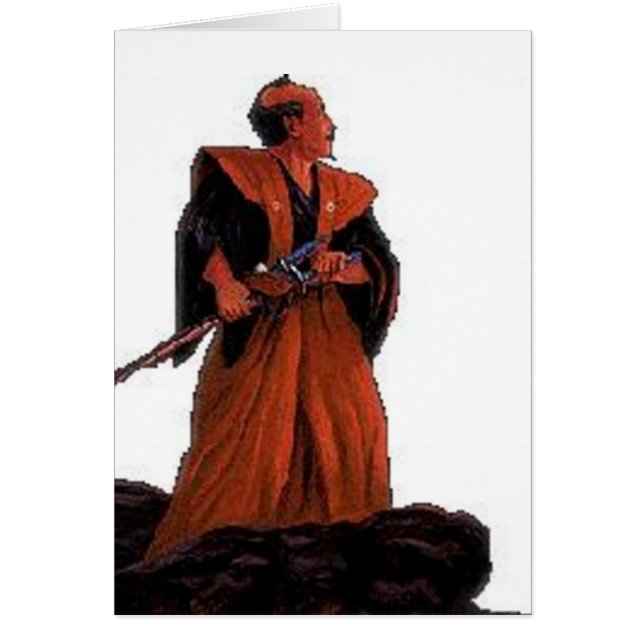武士カード (正面)