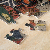 武士忠教·教経 ジグソーパズル (側面)