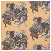 武士日本のの戦闘布 ファブリック (見本)