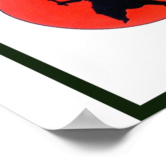 武士日本の道 ポスター (角)