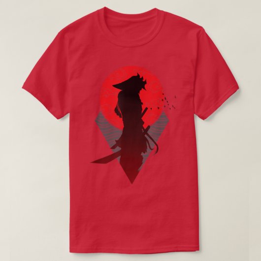 武士武士の武士道の日本の士士 Tシャツ (デザイン正面)