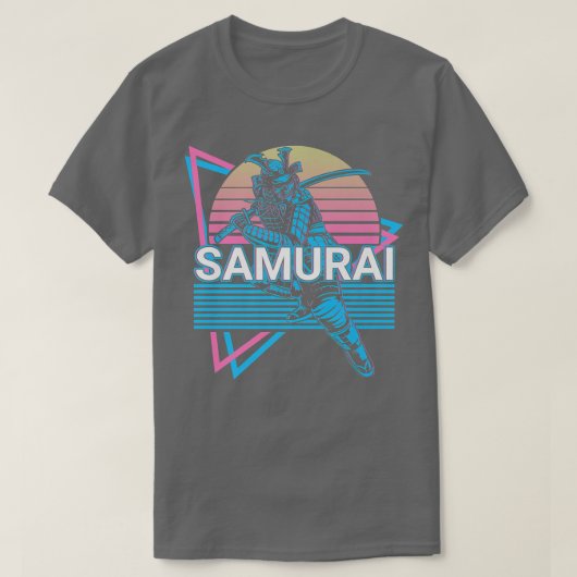 武士武士道レトロ(2) Tシャツ (デザイン正面)