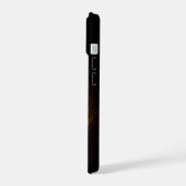 武士道の七徳の一つ、忠義 iPhone 15ケース (左側面)