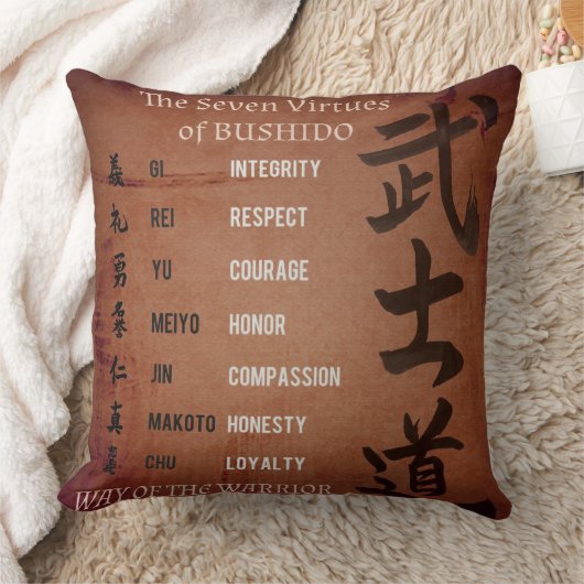 武士道の徳 クッション (ブランケット)