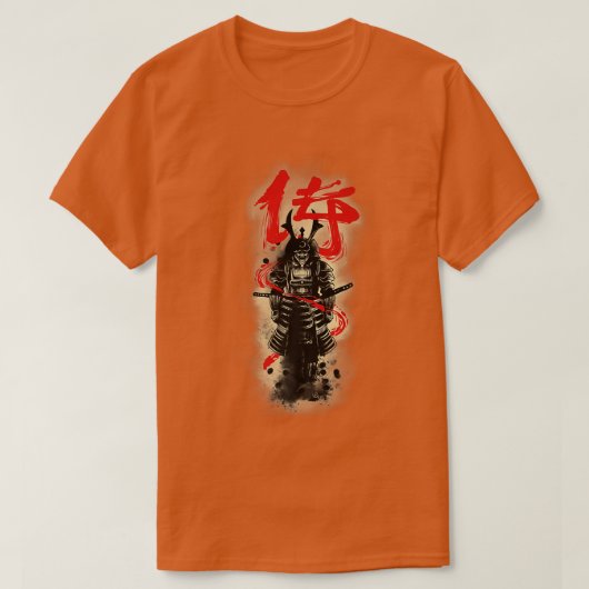 武士道コードサムライジャパン・プレミアム Tシャツ (デザイン正面)