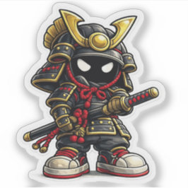 武士道マスコットステッカー シール