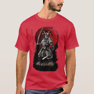 武士道侍日本の士 Tシャツ