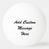 武士道徳武士の漢字タトゥーを敬う名誉 卓球ボール (裏面)