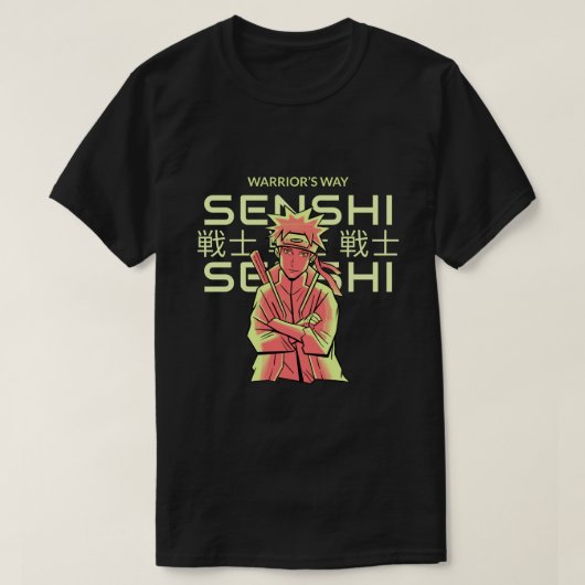 武士道戦士 Tシャツ (デザイン正面)