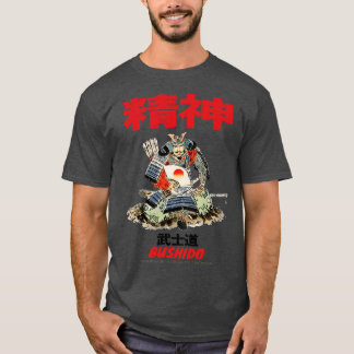 武士道日本の勇気ロイヤリティの名誉 Tシャツ