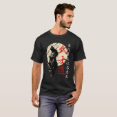 武士道日本の士官司 Tシャツ (正面フル)