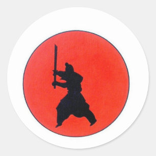 武士道日本の ラウンドシール