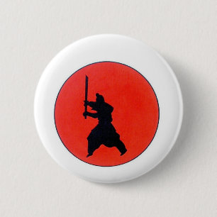 武士道日本の 缶バッジ