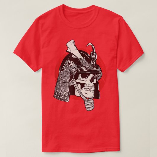 武士道日本刀日本の刀 Tシャツ (デザイン正面)