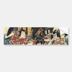 武士道日本武将戦 バンパーステッカー