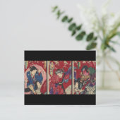 武士道日本武将戦 ポストカード (スタンド正面)