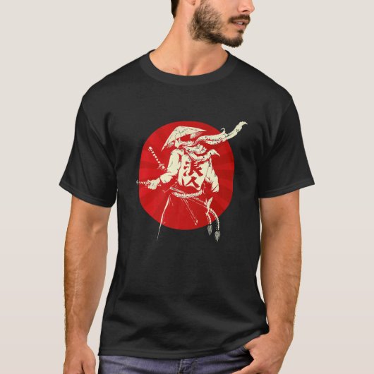 武士道武士道コード日本の剣士 Tシャツ (正面)