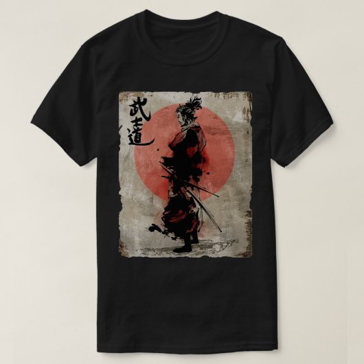 武士道武士道 Tシャツ (デザイン正面)