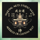 武士道武術アーツ空手テコンドスタジオ ウィンドウサイン (シート3)