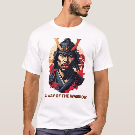 武士道 - サムライ精神 Tシャツ (正面)