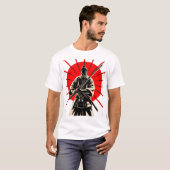 武士道 - デザイン1 Tシャツ (正面フル)