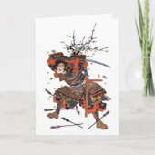 武士 カード (正面)