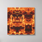 武士 キャンバスプリント (正面)