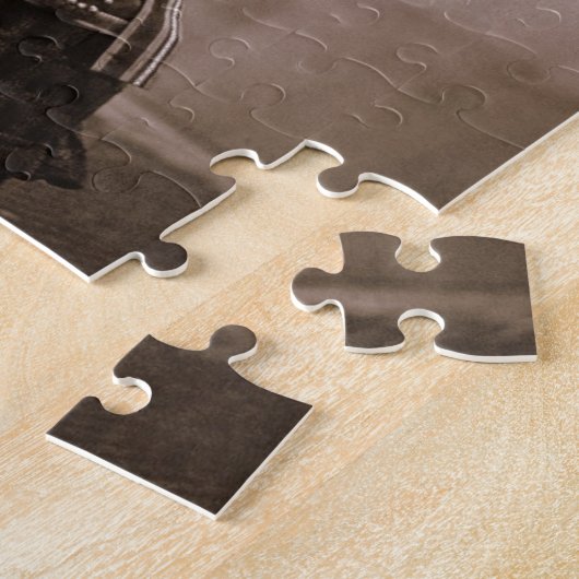 武士 ジグソーパズル (側面)