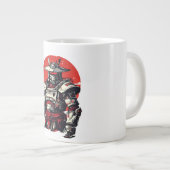 武士 ジャンボコーヒーマグカップ (正面右)