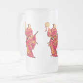 武士 フロストグラスビールジョッキ (正面左)