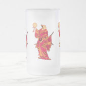 武士 フロストグラスビールジョッキ (中央)