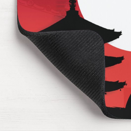 武士 マウスパッド (コーナー)