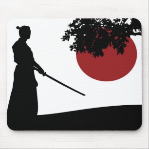 武士 マウスパッド