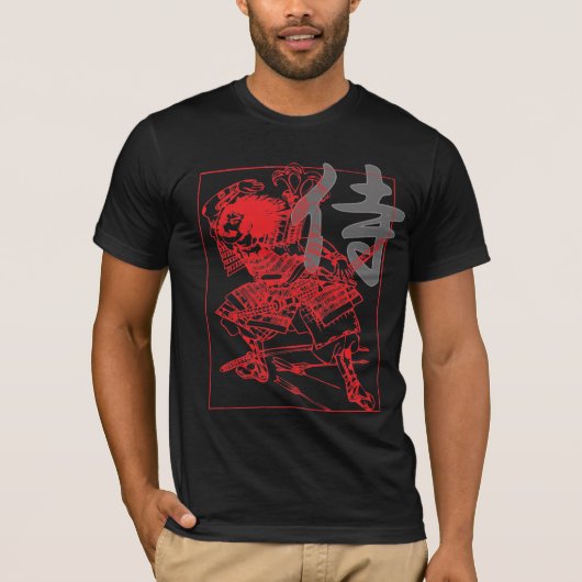 武士 Tシャツ (正面)