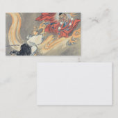 武士、TENGUの日本のな名刺 名刺 (正面/裏面)