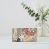 武士、TENGUの日本のな名刺 名刺 (スタンド正面)