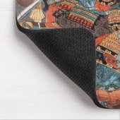 武家ヒーロー源頼光：浮世絵 マウスパッド (コーナー)