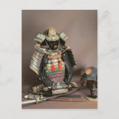 武家鎧、室町時代1384年 ポストカード (正面)