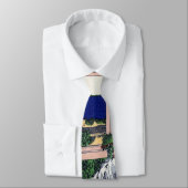 武州千住,北斎千手、北斎、浮世絵から富士山を望む ネクタイ (タイ)