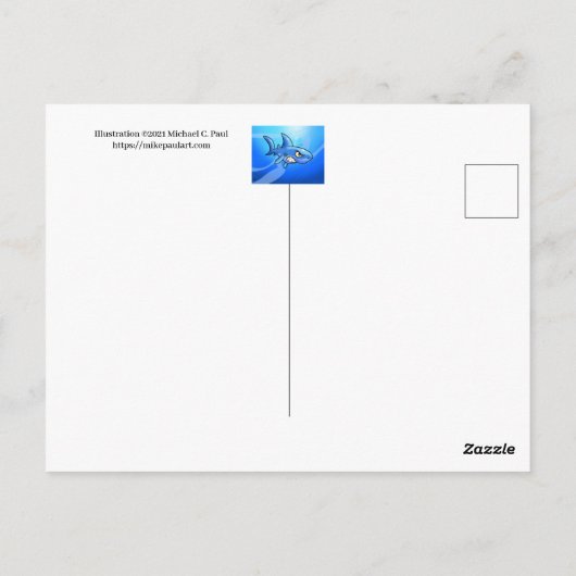 武漢こうもり ポストカード (裏面)