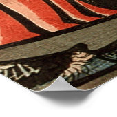 武田信玄、国芳武田信玄、国芳、浮世絵 ポスター (角)