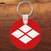 武田信玄 家紋武田信玄日本の家元 キーホルダー (正面)