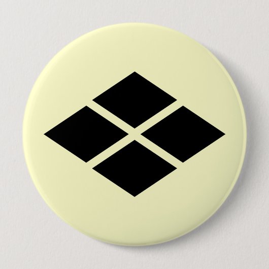 武田月曜日、日本 缶バッジ (正面)