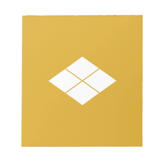 武田菱 ノートパッド (正面)